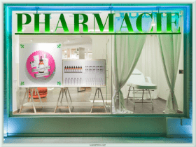 farmacia ambientada por Sensology